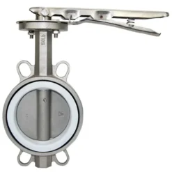 Van bướm inox tay gạt DN150