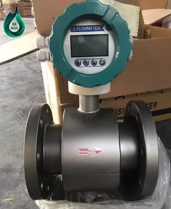Đồng hồ đo lưu lượng nước DN100 dạng điện từ