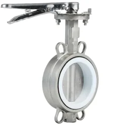 Van bướm tay gạt inox