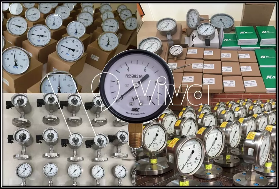 Kho đồng hồ đo áp suất tại VIVA