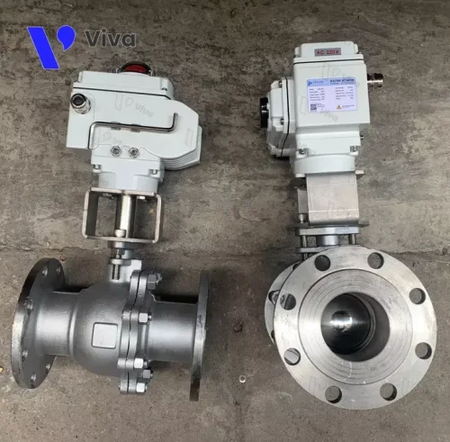Van bi điều khiển điện lắp bích