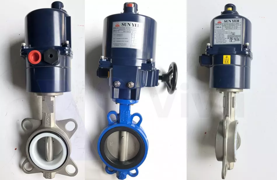 Sunyeh Electric Control Butterfly Valve