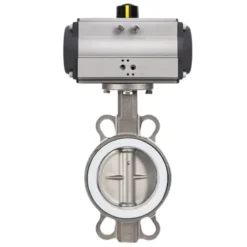 Van bướm inox điều khiển khí nén