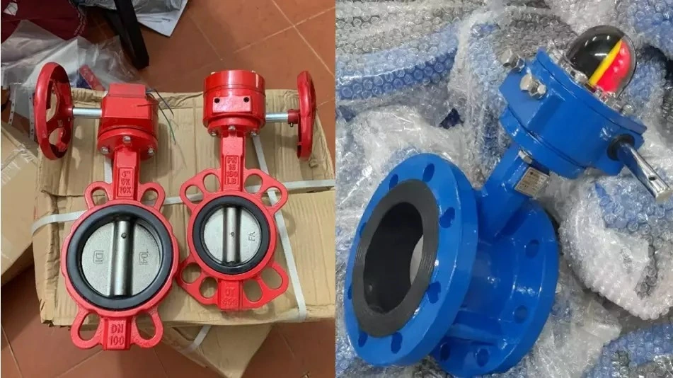 Giới thiệu van bướm kèm công tắc giám sát