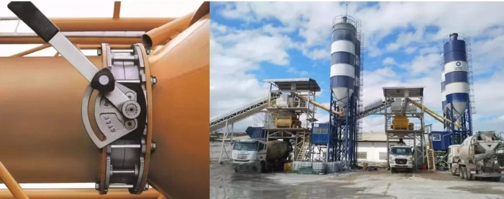 Ứng dụng của van bướm Silo