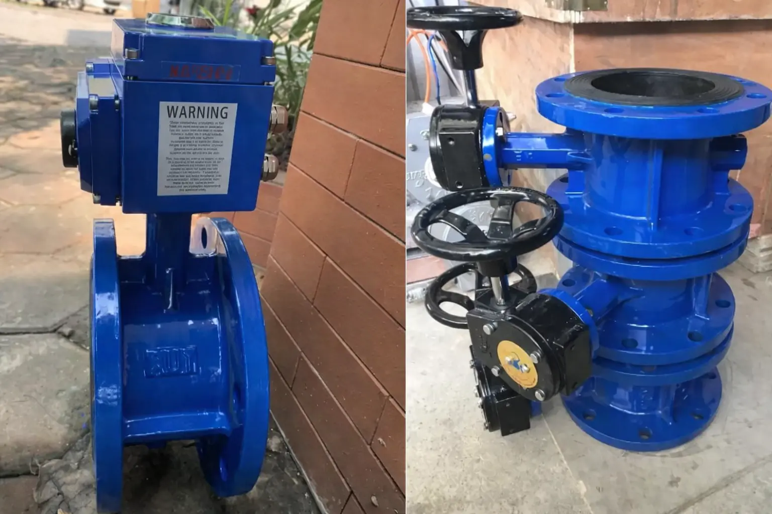 Van bướm Malaysia dạng mặt bích