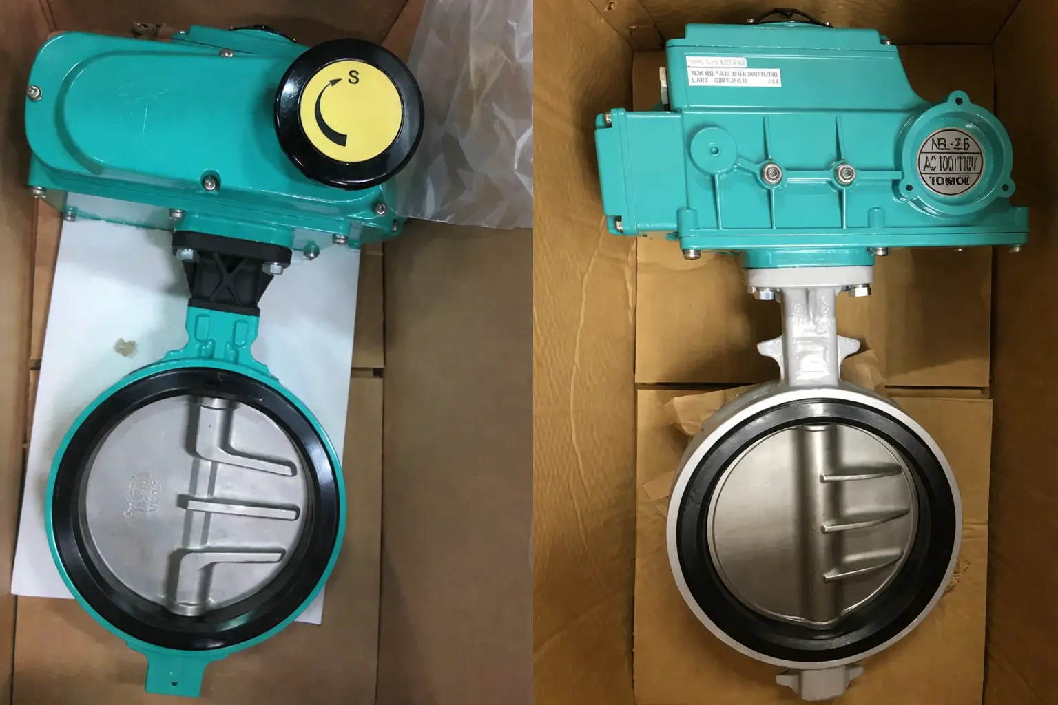 Van bướm điều khiển điện thương hiệu Tomoe