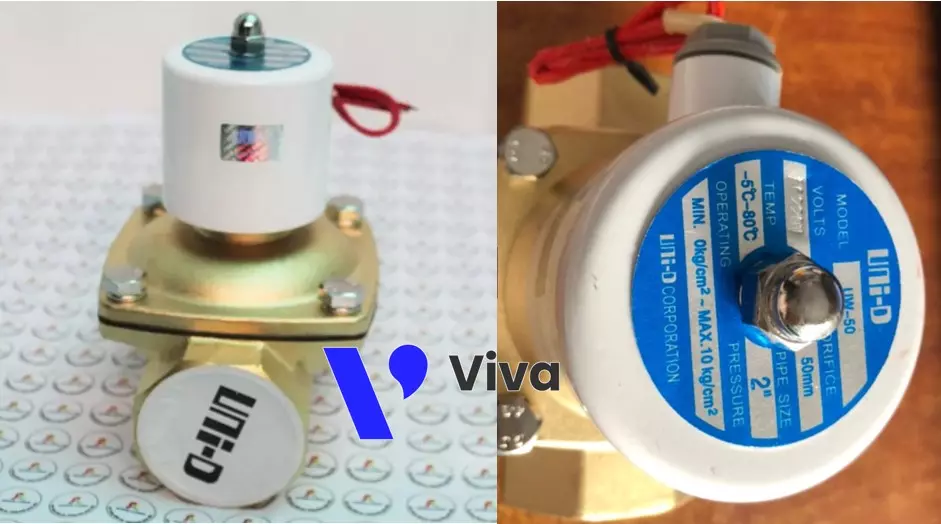 Voltage on UW 50 Unid electromagnetic valve