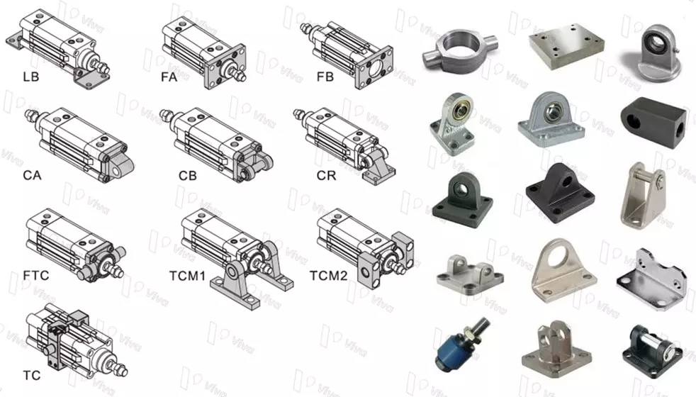 Types of Pneumatic Cylinder Mounting Brackets