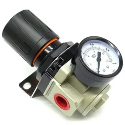 Compressed air pressure regulating