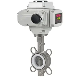 Modulating control butterfly valve