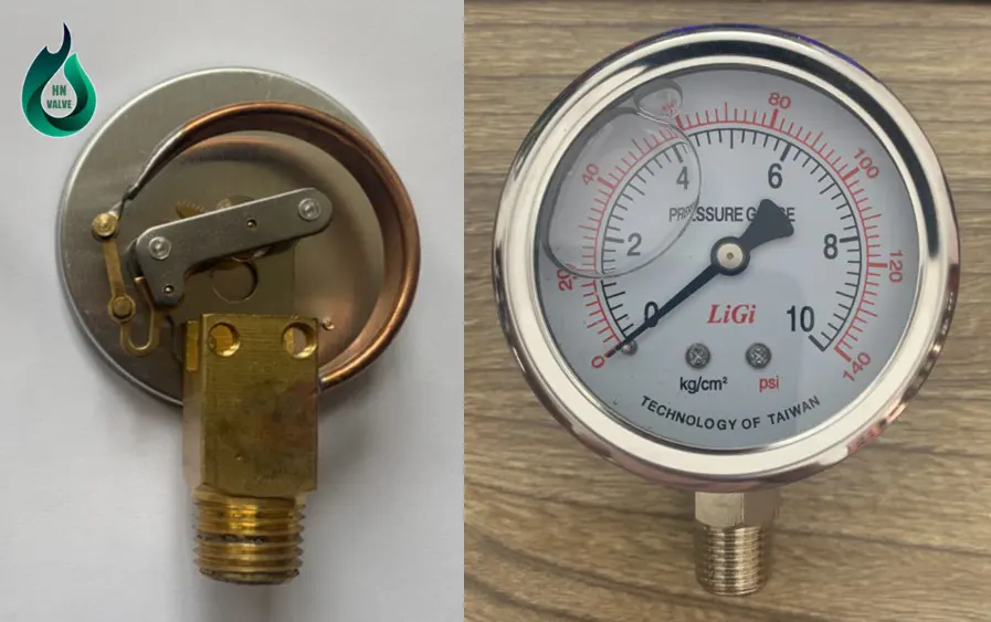 Bourdon tube pressure gauge là gì?