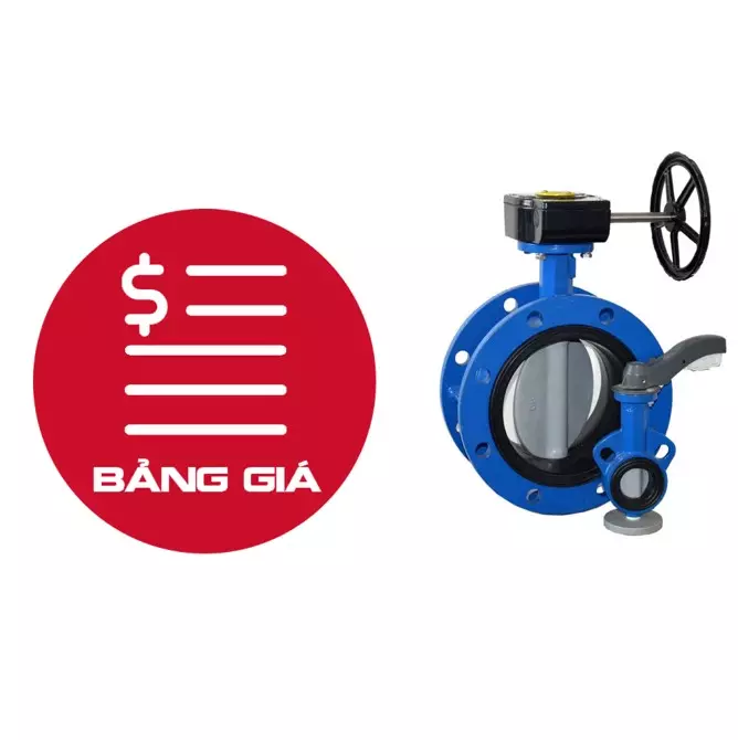 Bảng giá van bướm