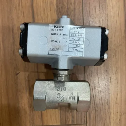 Van bi inox điều khiển khí nén