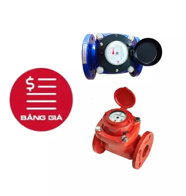 Bảng giá đồng hồ đo lưu lượng dạng cơ