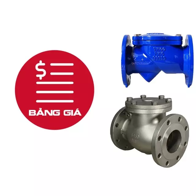 Bảng giá van 1 chiều