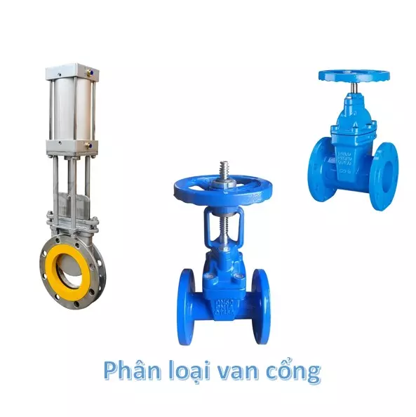 Phân loại van cổng