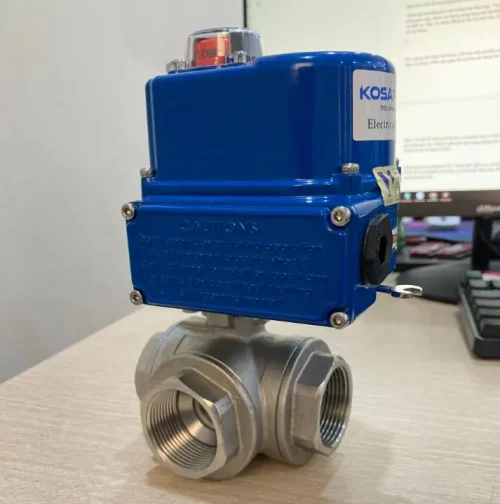 Van bi 3 ngã điều khiển bằng điện.