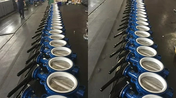 Van bướm inox gioăng PTFE D71F4-16P