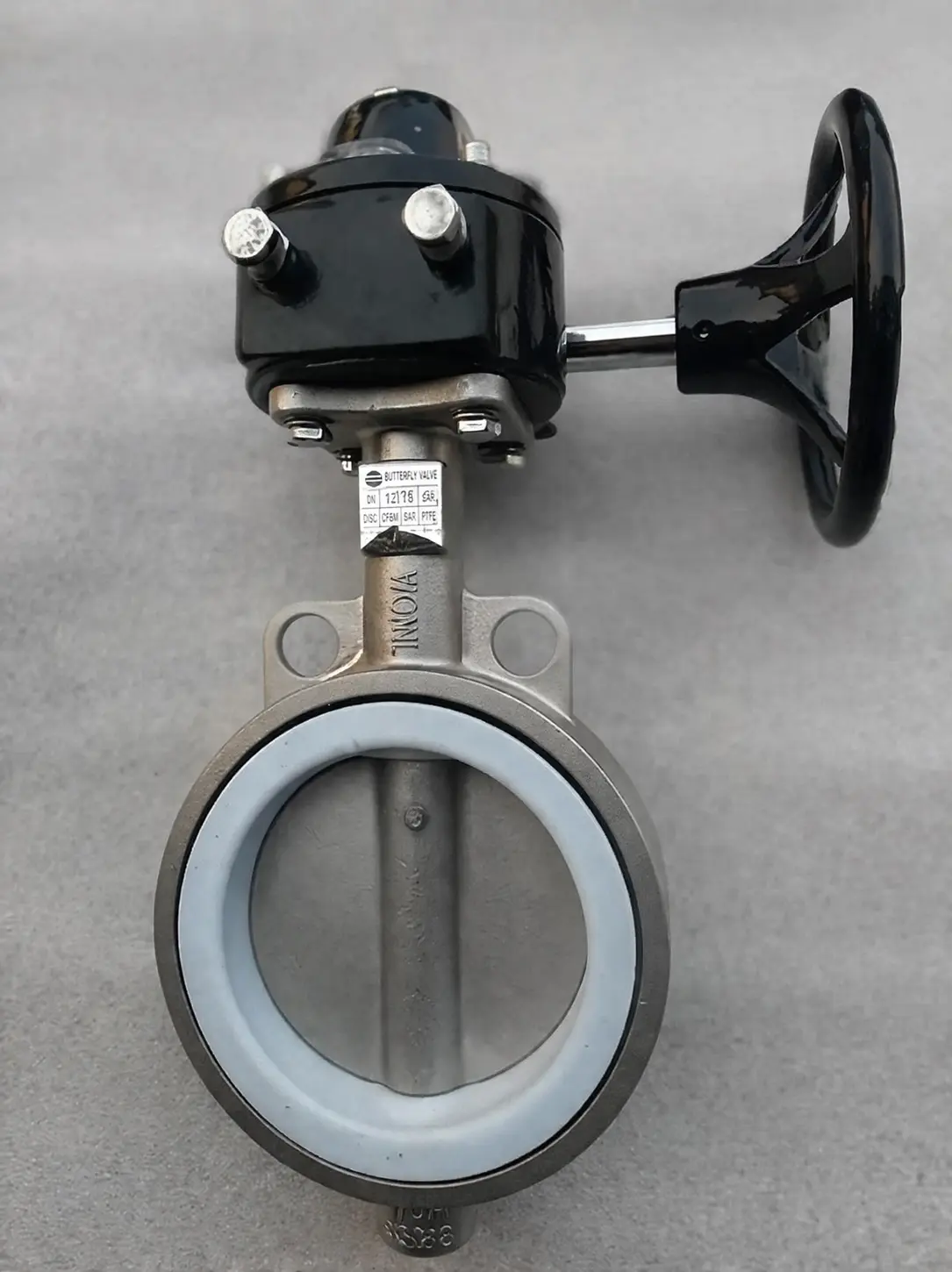 Hình ảnh van bướm inox tay quay D371F4-10P16P