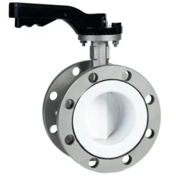 Van bướm inox nối bích tay gạt D41F4-10P/16P