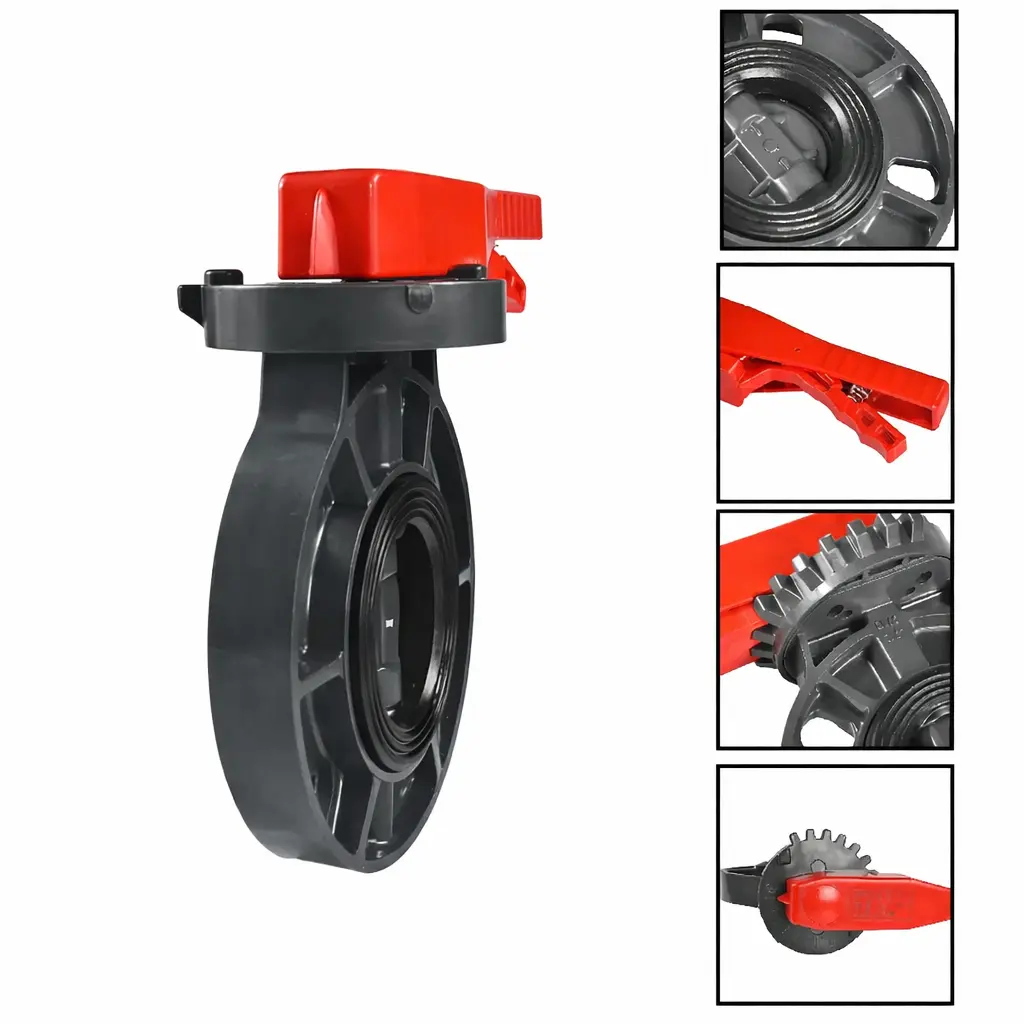 Đặc trưng van bướm nhựa D71X-10S Đặc trưng van bướm nhựa D71X-10S