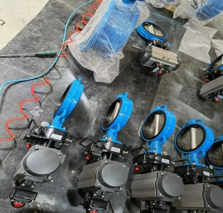 Hình ảnh van bướm khí nén D671X-10/16Q