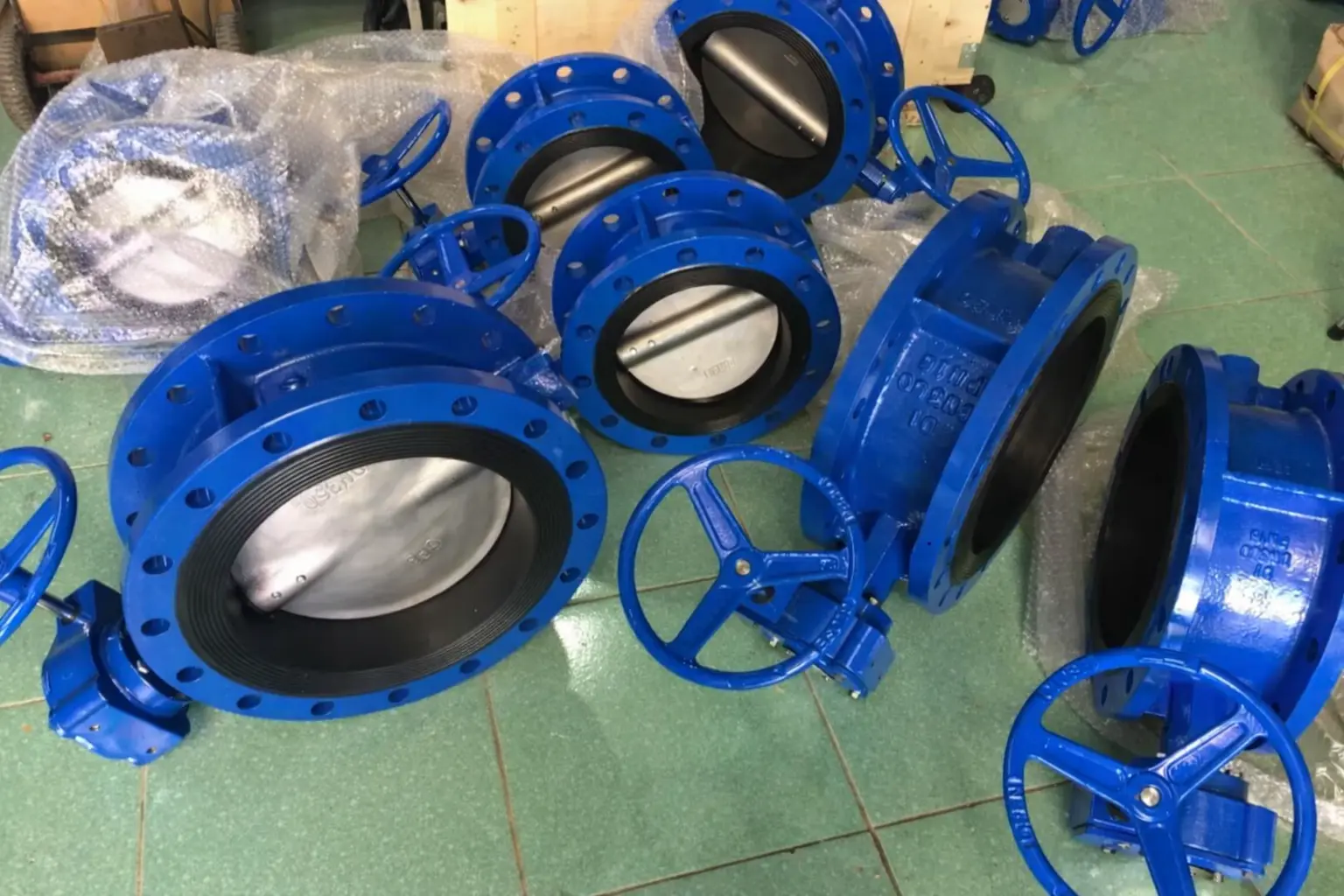 Sản phẩm van bướm gang tay quay D341X-10Q/16Q