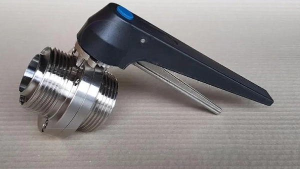 Van bướm vi sinh nối ren D21F-10P/R tay kẹp Van bướm vi sinh nối ren D21F-10P/R tay kẹp