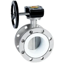 Van bướm inox tay quay gioăng PTFE D341F4-10P/16P