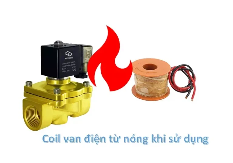 Nguyên nhân coil van điện từ bị cháy khi sử dụng