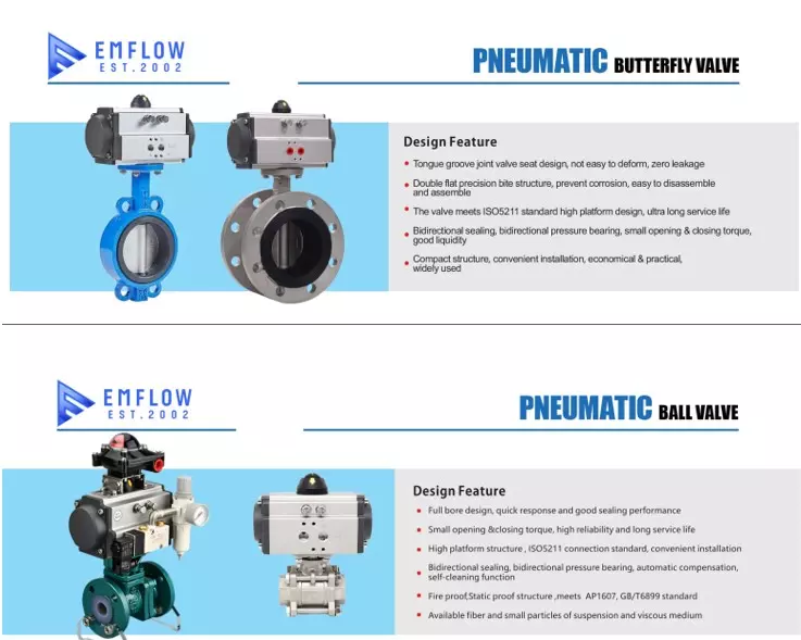 Catalogue van điều khiển khí nén EMFLOW
