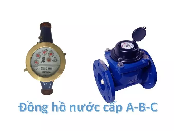Đòng hồ đo nước cấp A-B-C