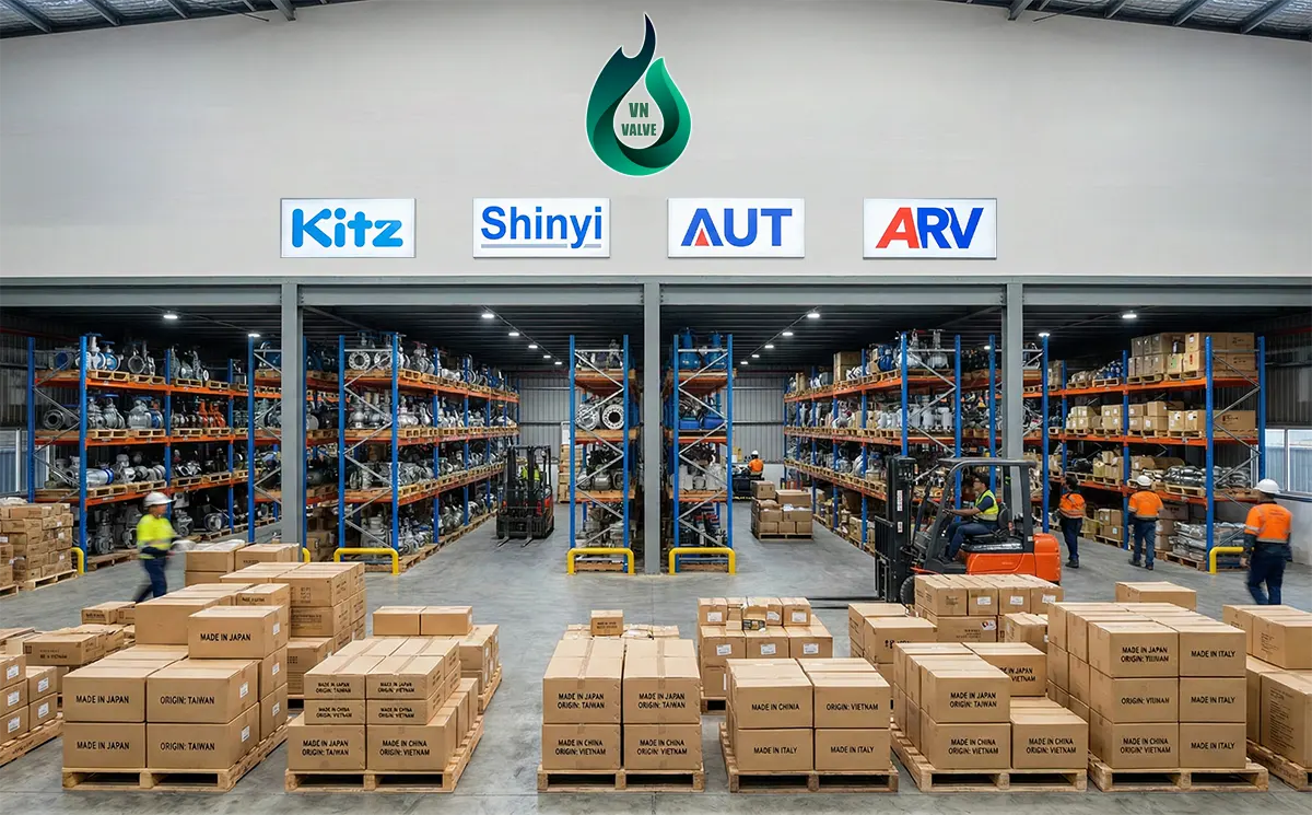 Các thương hiệu van cổng nổi tiếng tại kho Van Nước Việt Nam