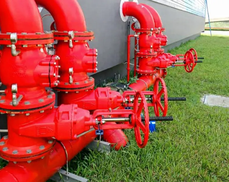 Lắp đặt van cổng ty nổi trong hệ thống chữa cháy nhà máy