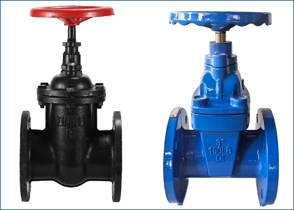 So sánh van cổng ty chìm Z45T và SZ45T Trung Quốc