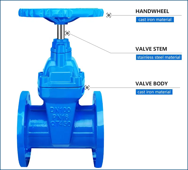 Ty van cổng chìm Trung Quốc làm bằng thép không gỉ