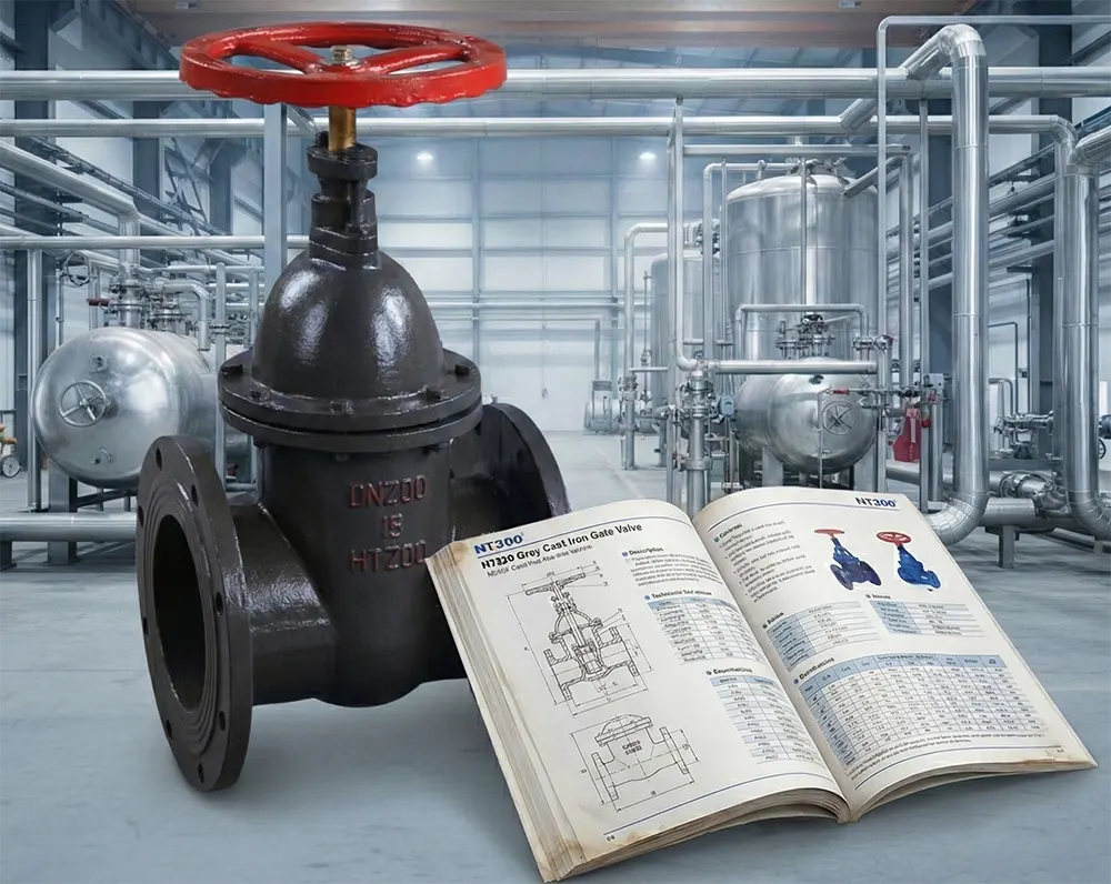 Van cổng gang xám HT200 giá rẻ chuyên dùng cho thoát nước và thủy lợi.