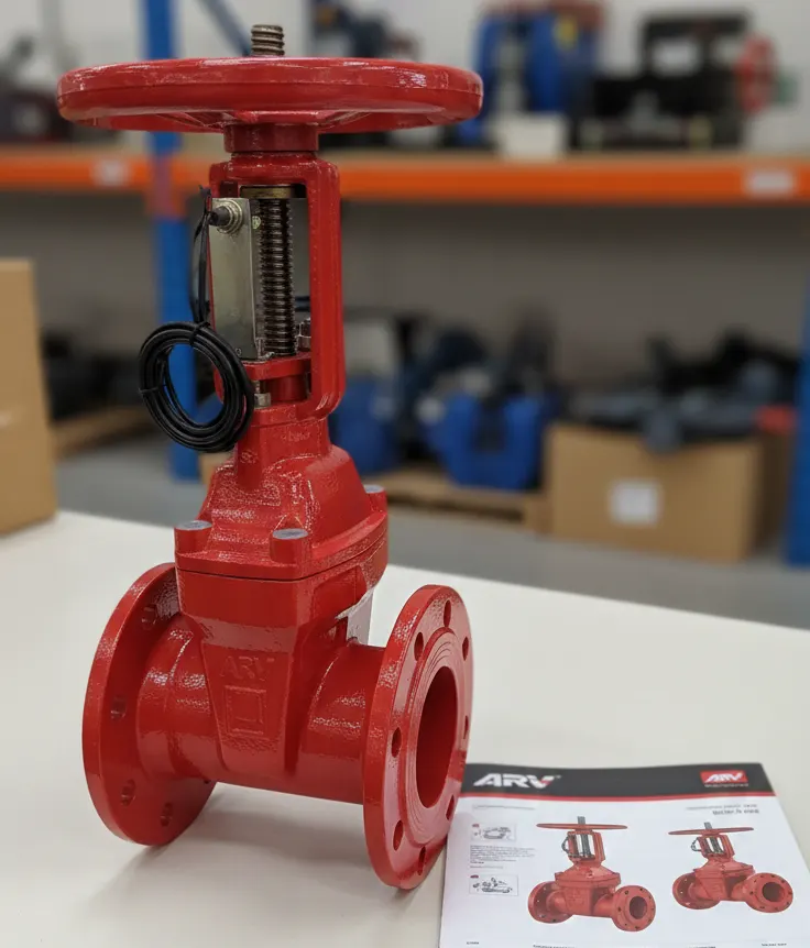 Van cổng tín hiệu điện ARV Malaysia chính hãng kèm cảm biến tiệm cận