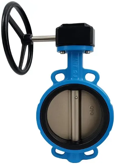 Van bướm gang tay quay ARV ABF600 thân gang cầu hộp số vô lăng