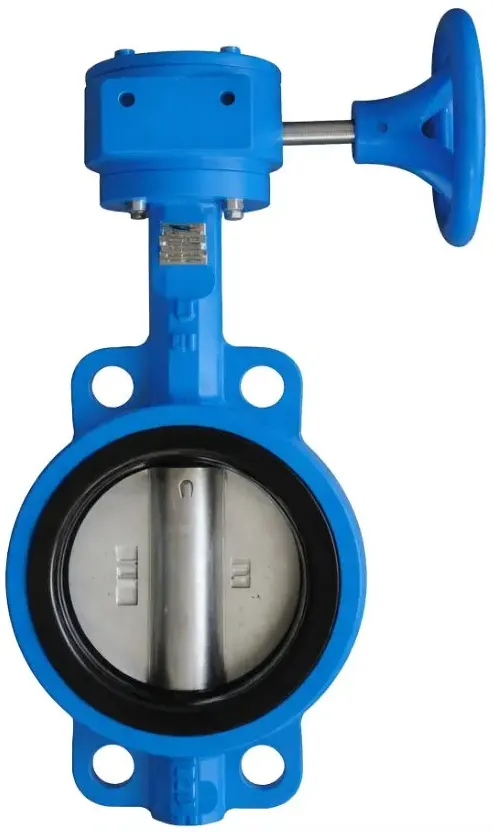 Van bướm gang tay quay Arita CBV-G-UF-PN16 thân gang cầu hộp số tay quay