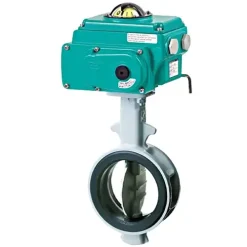 Van bướm gang điện on/off Tomoe 700G-4I