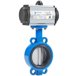 Van bướm gang khí nén EM-FLOW EMPB-OCW