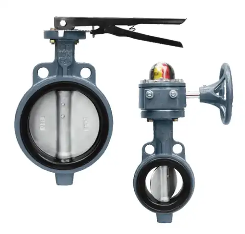 Van bướm Wooken thân gang KCBL-10 và KCBG-10, ảnh minh họa dòng van bướm Wooken