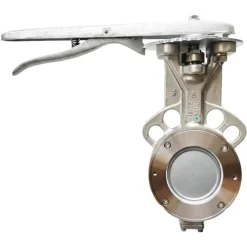 Van bướm inox tay gạt Kitz 10UB